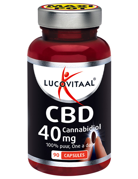 Lucovitaal CBD cannabidiol 40mg