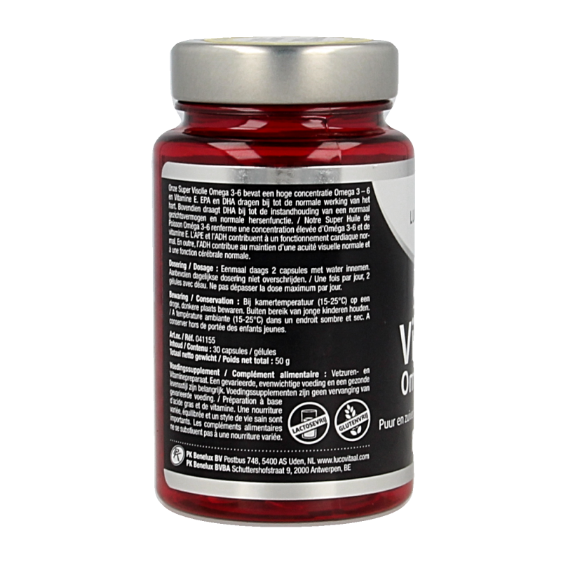 Lucovitaal Visolie omega 3-6 - Afbeelding 2