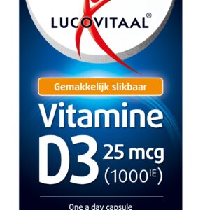 Lucovitaal Vitamine D3 25mcg