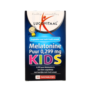 Lucovitaal Melatonine kids puur 0.299mg