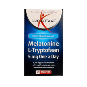 Lucovitaal Melatonine L-Tryptofaan 5mg