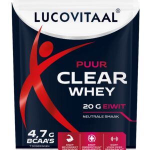 Lucovitaal Clear whey poeder puur