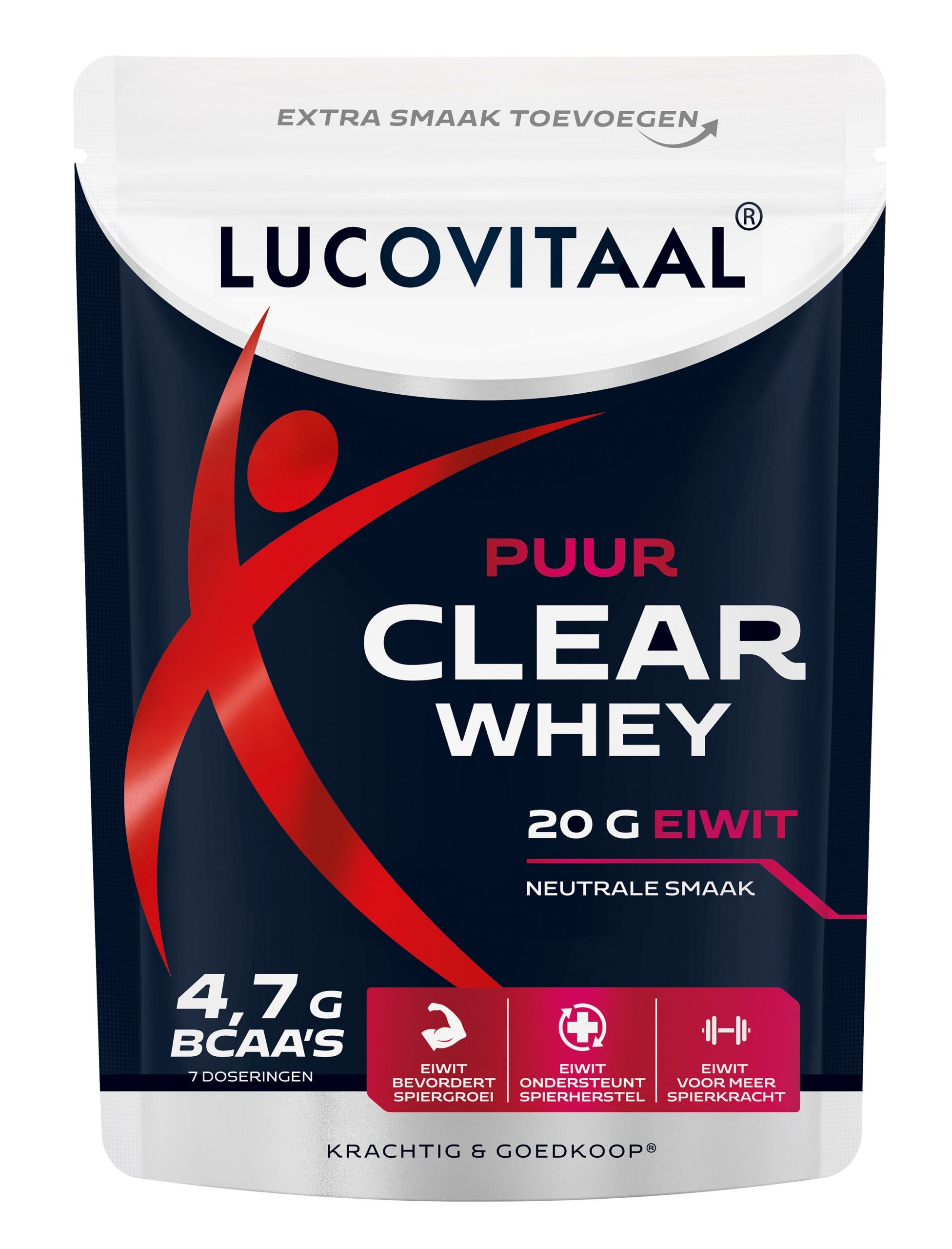 Lucovitaal Clear whey poeder puur