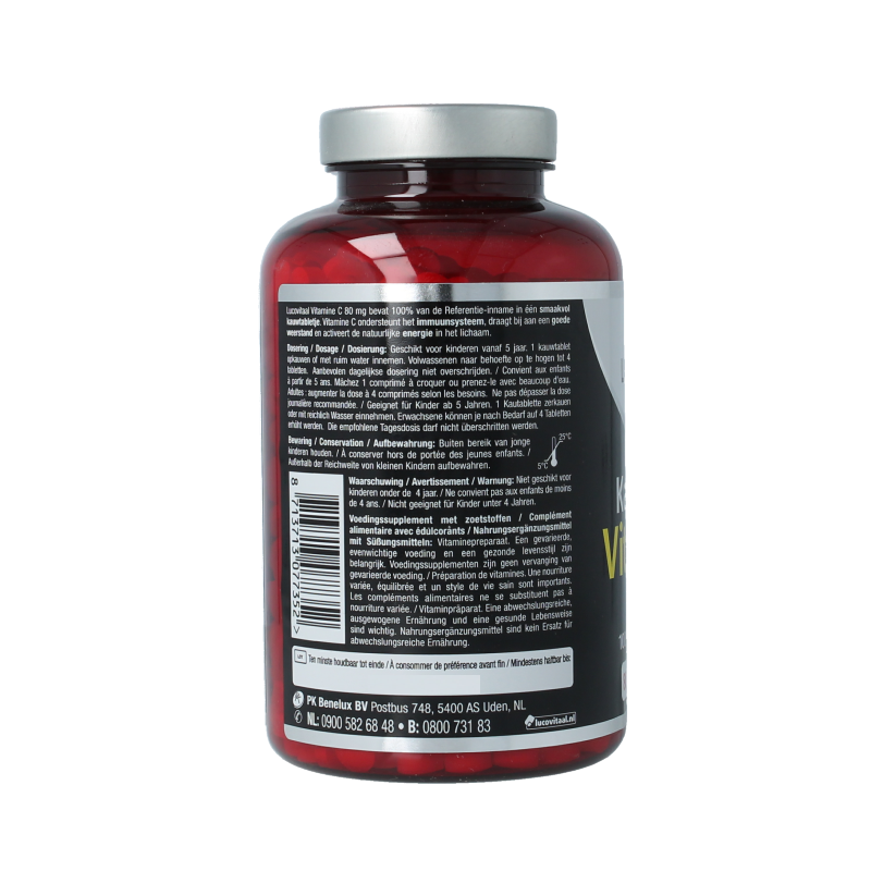 Lucovitaal Vitamine C 80mg citroen - Afbeelding 2