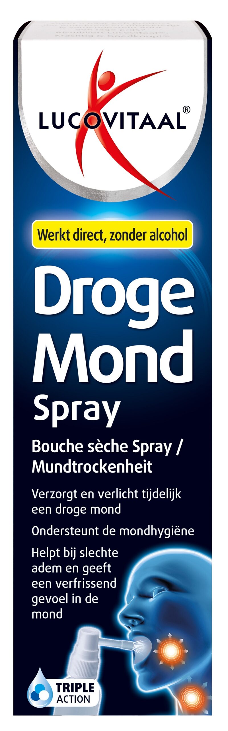 Lucovitaal Droge mond spray