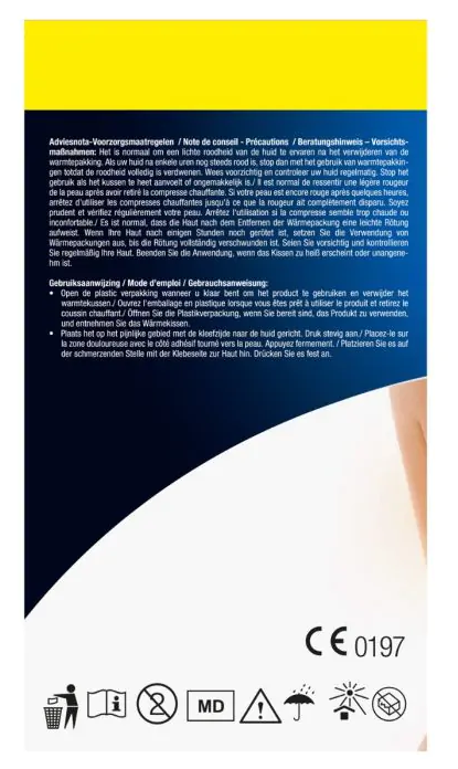 Lucovitaal Spier en gewricht warmte pleisters - Afbeelding 2