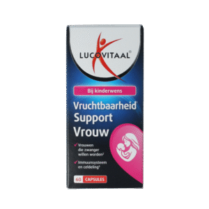 Lucovitaal Vruchtbaarheid support vrouw