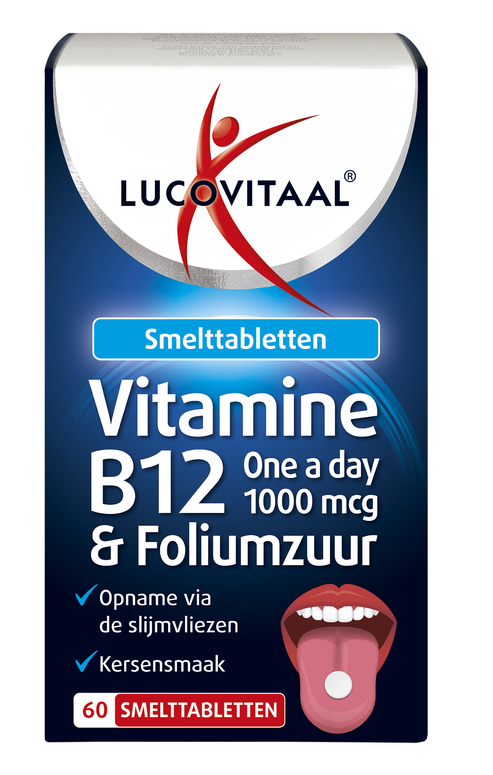Lucovitaal B12 & foliumzuur smelttablet