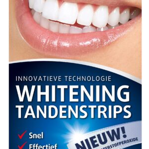 Lucovitaal Whitening tandenstrips mint