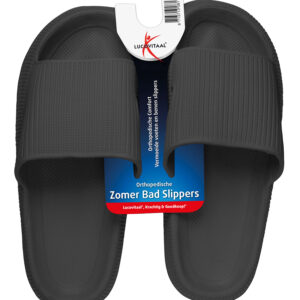 Lucovitaal Orthopedische badslipper 37-38 zwart