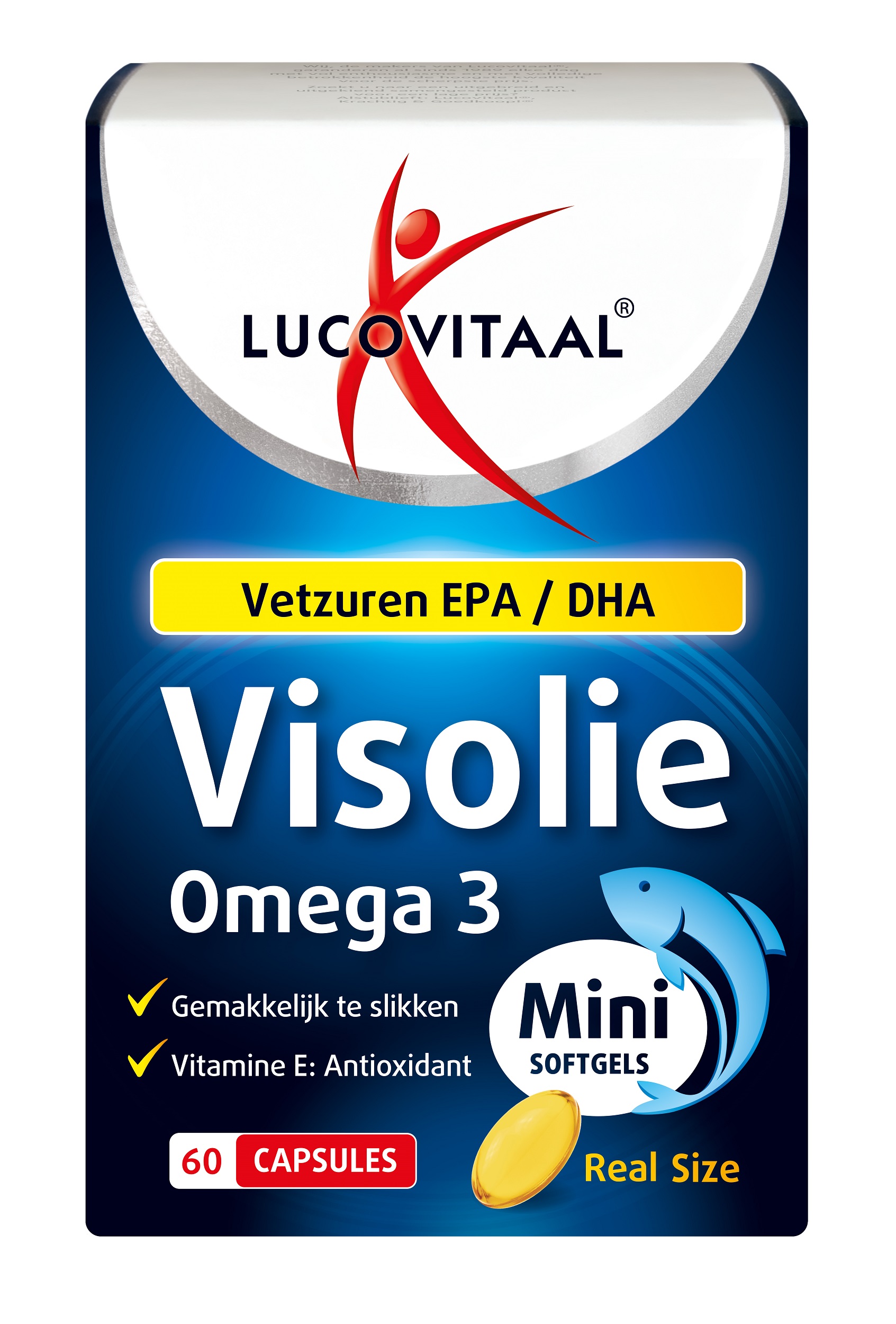 Lucovitaal Visolie omega 3 mini