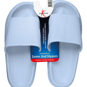 Lucovitaal Orthopedische badslipper 43-44 blauw