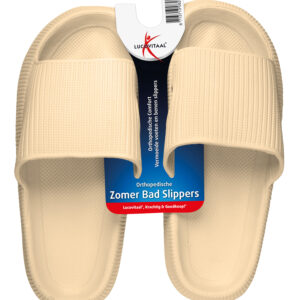 Lucovitaal Orthopedische badslipper 41-42 beige