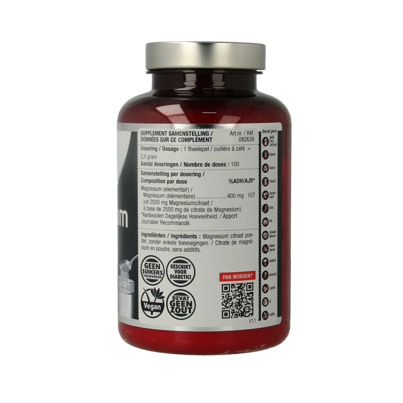 Lucovitaal Magnesium citraat 400mg poeder - Afbeelding 3