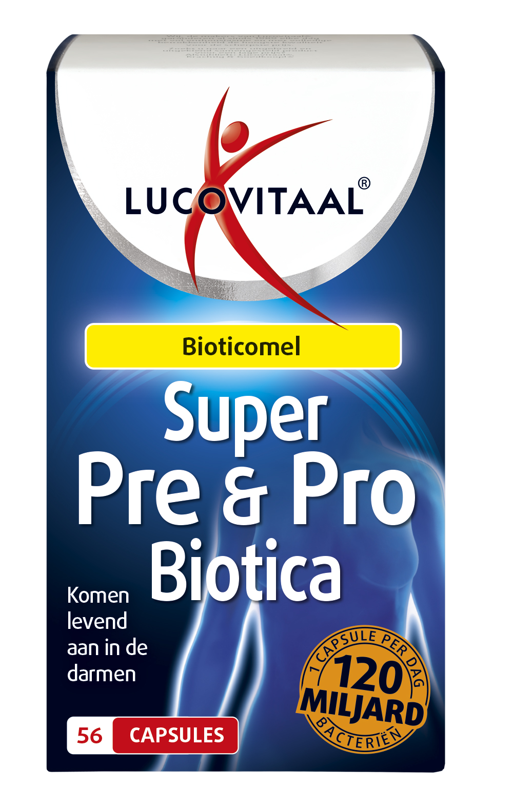Lucovitaal Super pre & probiotica 120 miljard