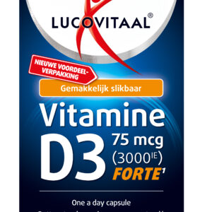 Lucovitaal Vitamine D3 75mcg 3000IE