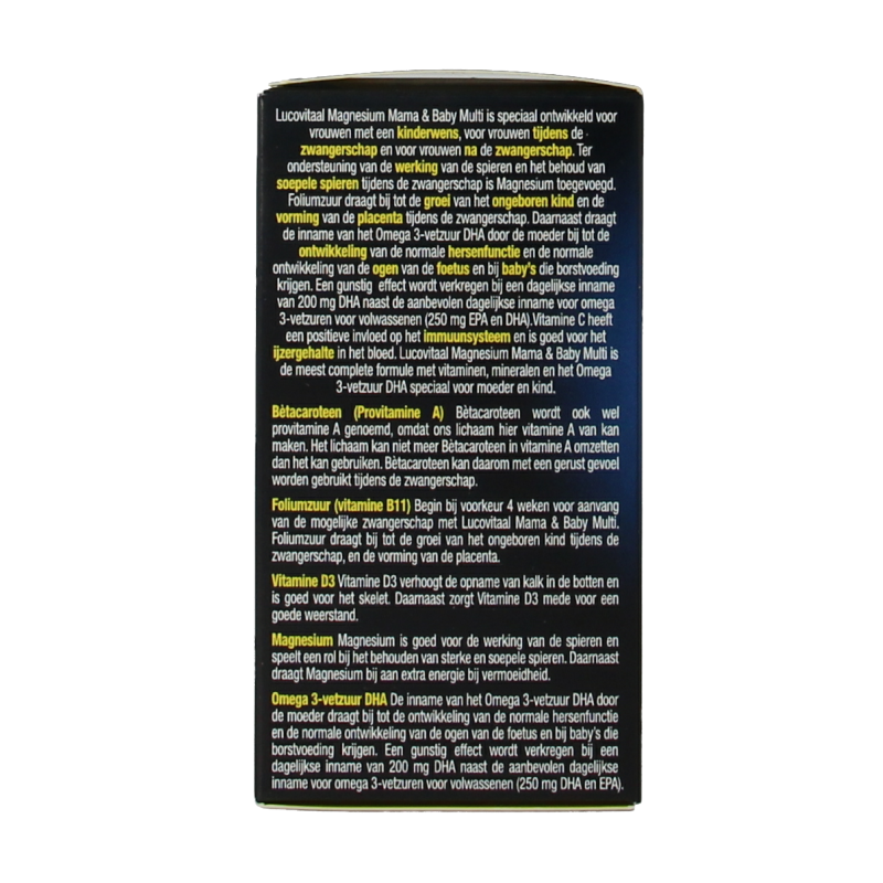 Lucovitaal Magnesium mama & baby multi - Afbeelding 2