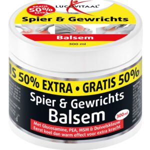 Lucovitaal Spier & gewrichtsbalsem 50% extra