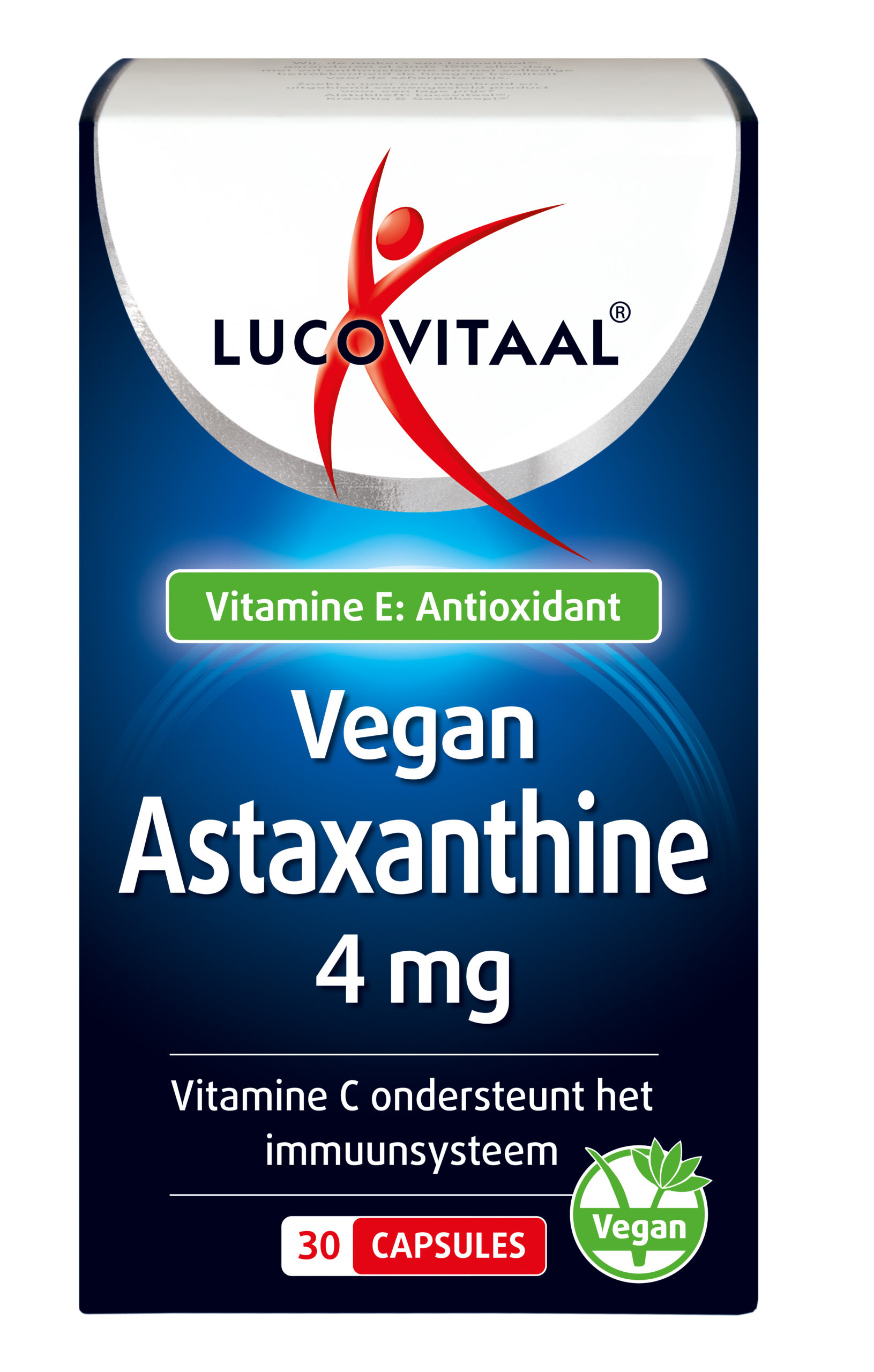 Lucovitaal Astaxanthine 4mg vegan