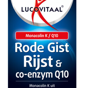Lucovitaal Rode gist rijst + co enzym Q10
