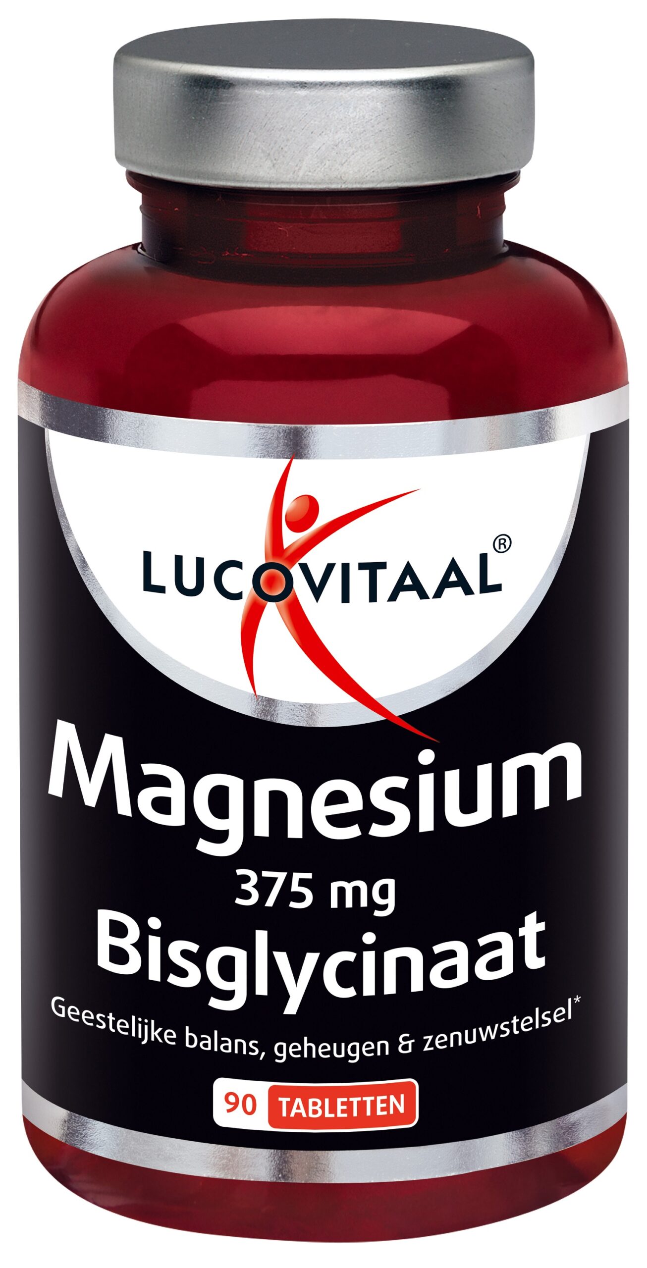 Lucovitaal Magnesium 375mg bisglycinaat