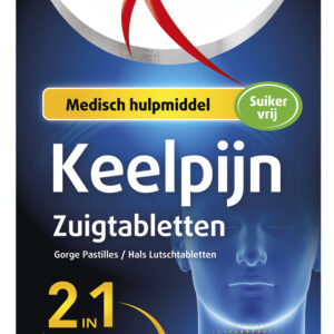 Lucovitaal Keelpijn 2 in 1