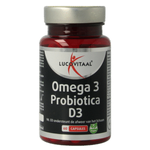 Lucovitaal Omega 3 probiotica D3 vegan