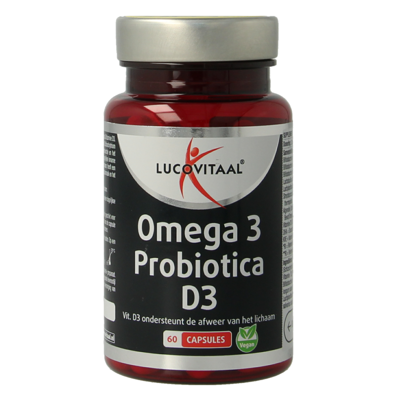 Lucovitaal Omega 3 probiotica D3 vegan
