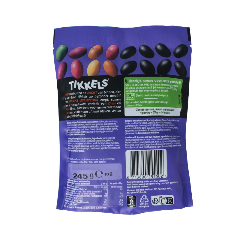 Venco Tikkels drop & fruit - Afbeelding 2