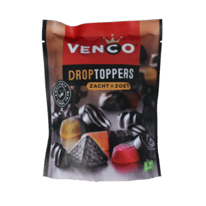 Venco Droptoppers zacht zoet