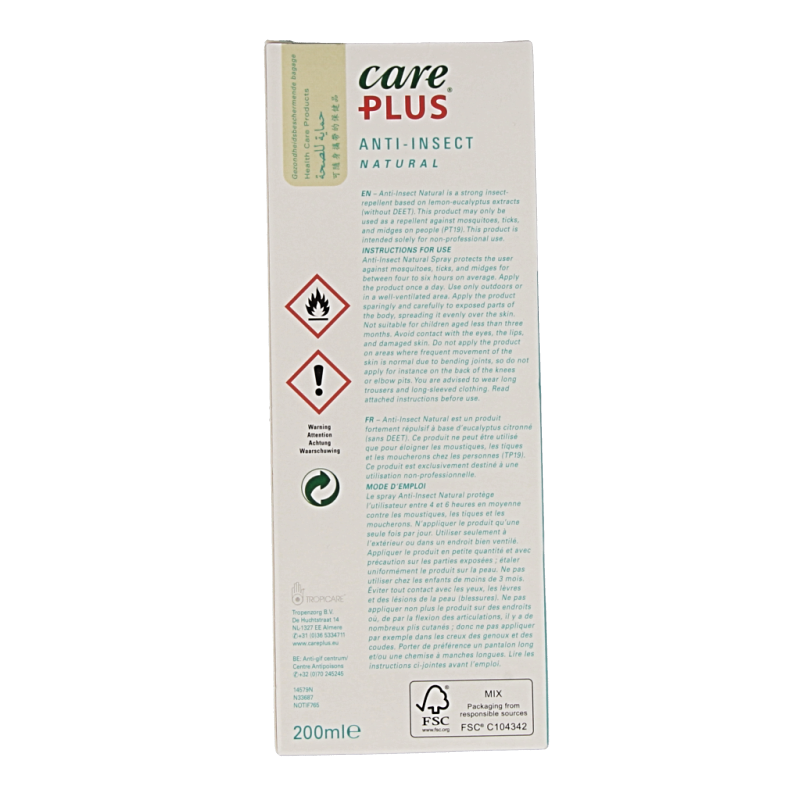 Care Plus Anti insect natural spray - Afbeelding 3