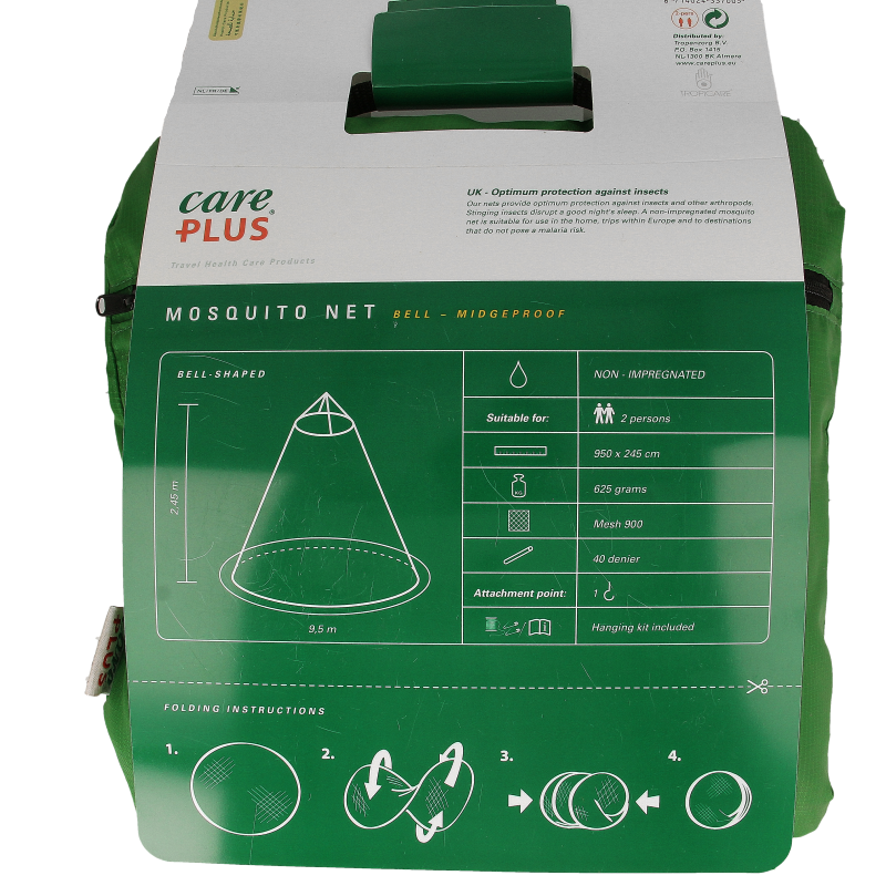 Care Plus Mosquito net midge proof bell 2-persoons - Afbeelding 2