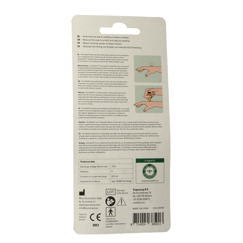 Care Plus Click away bite relief device - Afbeelding 2