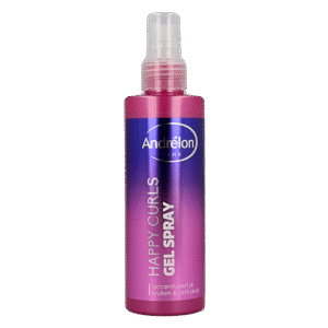 Andrelon Pink gelspray happy curls