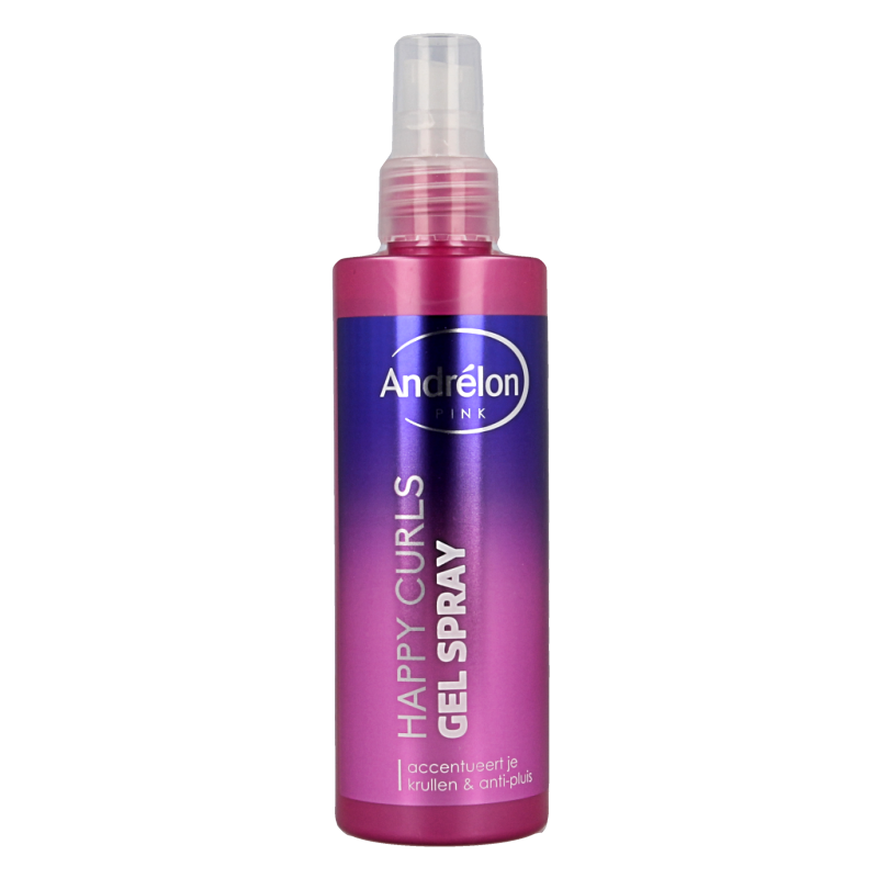 Andrelon Pink gelspray happy curls