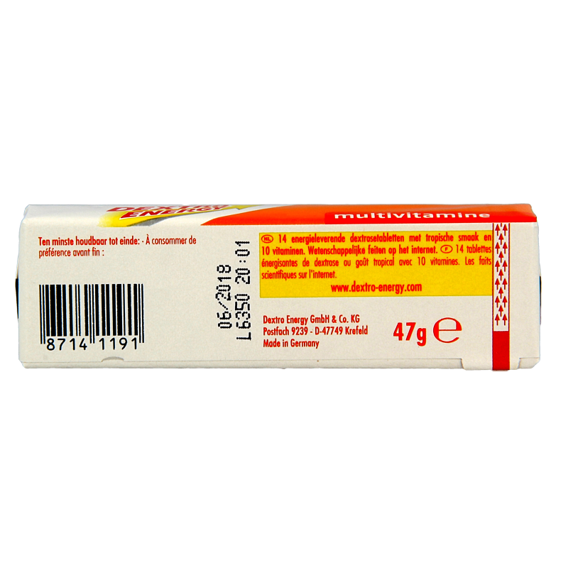 Dextro Multivitamine tablet 47 gram - Afbeelding 3