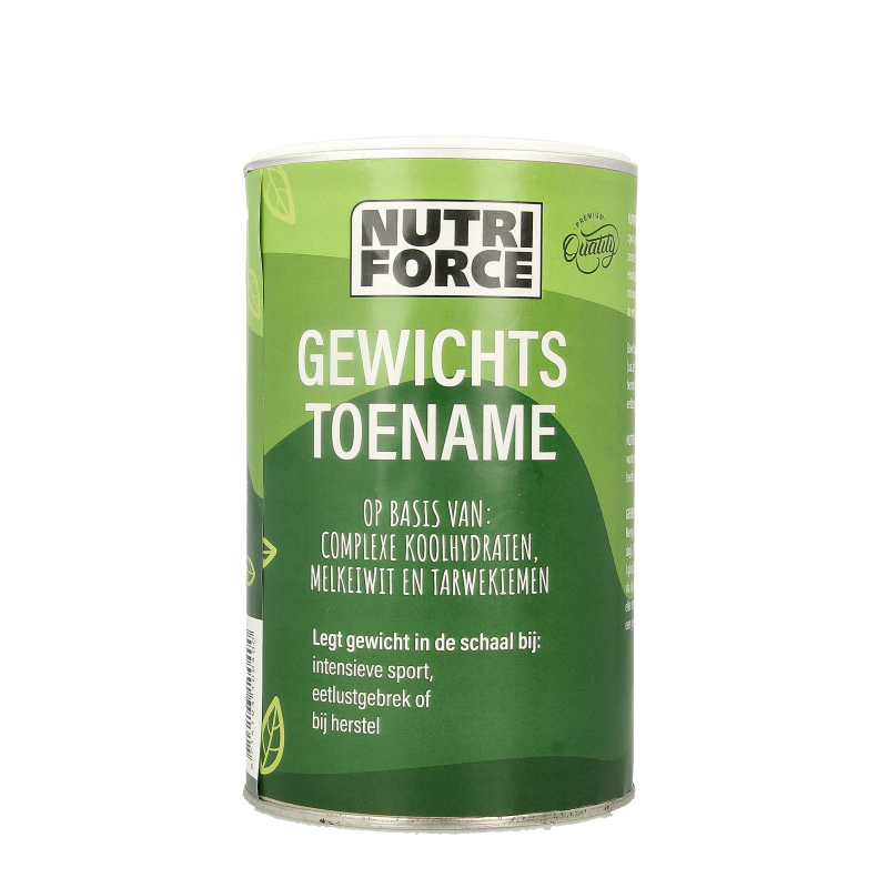 Nutriforce Gewichtstoename