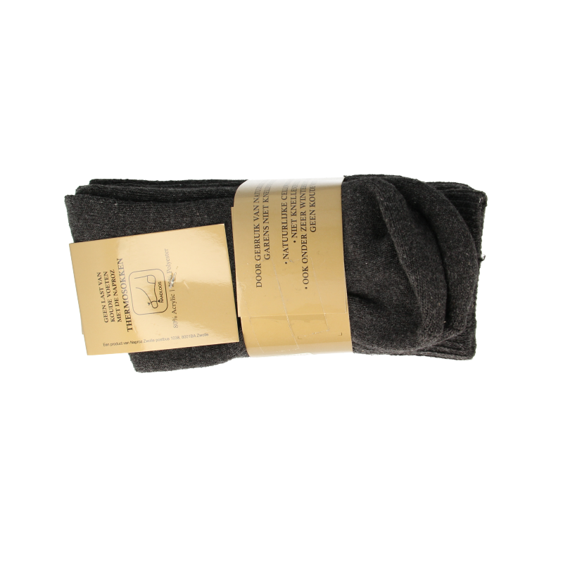 Naproz Thermo sokken grijs maat 35-38 - Afbeelding 2