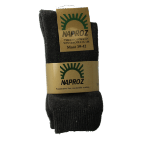 Naproz Thermo sokken grijs maat 39-42
