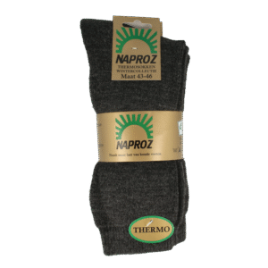 Naproz Thermo sokken grijs maat 43-46