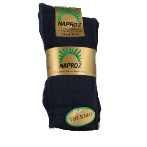 Naproz Thermo sokken blauw maat 39-42