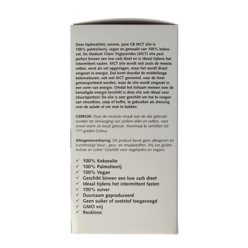Nutriforce MCT 8 olie - Afbeelding 2
