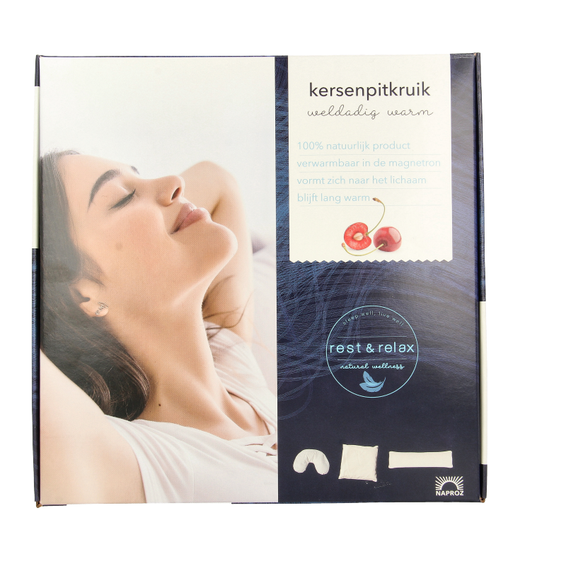 Naproz Kersenpitkussen u-vorm