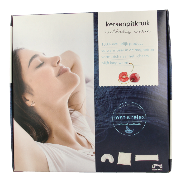 Naproz Kersenpitkussen vierkant