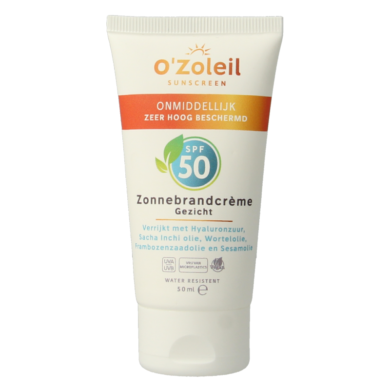 O' Zoleil Zonnebrandcreme gezicht SPF50