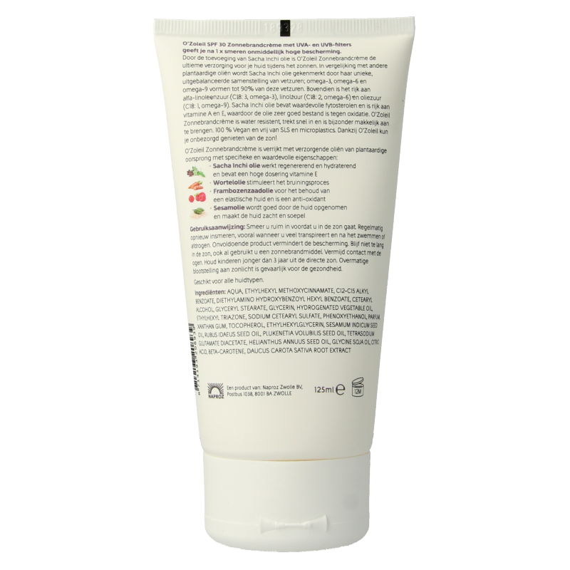 O' Zoleil Zonnebrandcreme SPF30 - Afbeelding 2