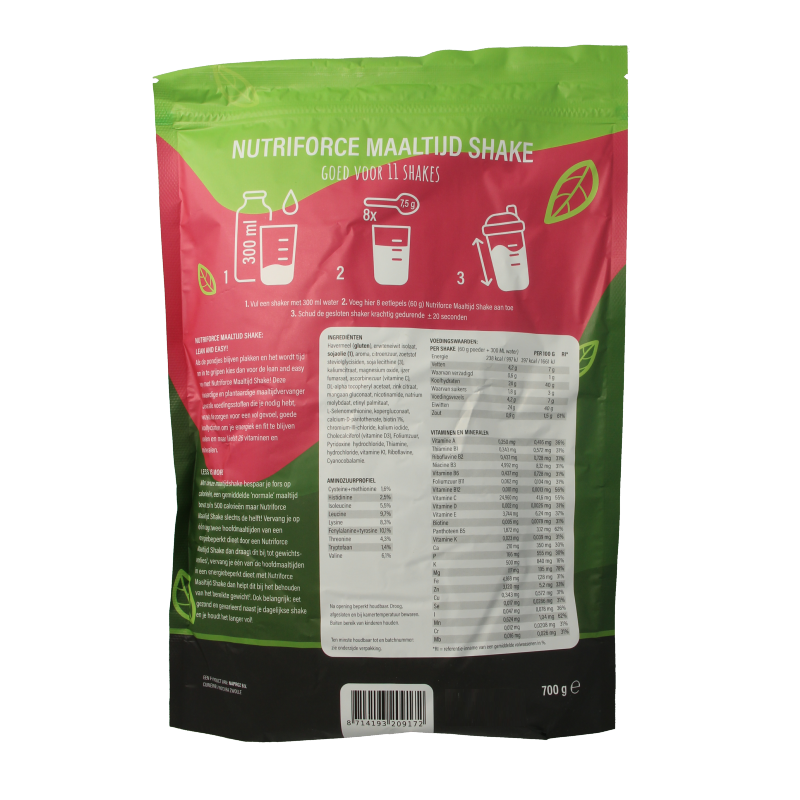 Nutriforce Maaltijdshake - Afbeelding 2