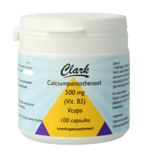 Clark Vitamine B5 pantotheenzuur 500mg