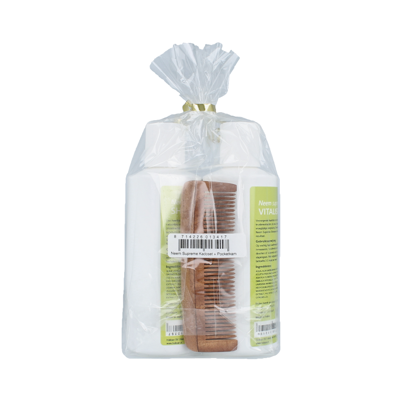Ayurveda Neem supreme kadoset + pocket kam - Afbeelding 3