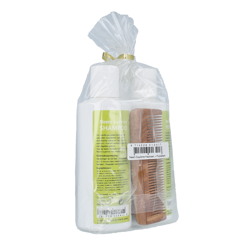 Ayurveda Neem supreme kadoset + pocket kam - Afbeelding 4